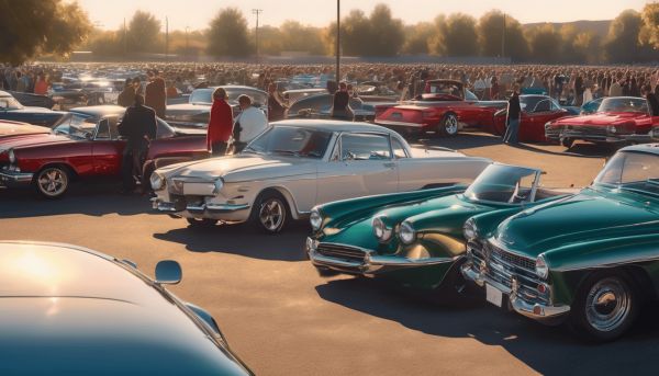 Participer à un rassemblement automobile pour partager votre passion